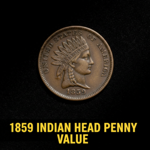 1859 indian head penny value what collectors need