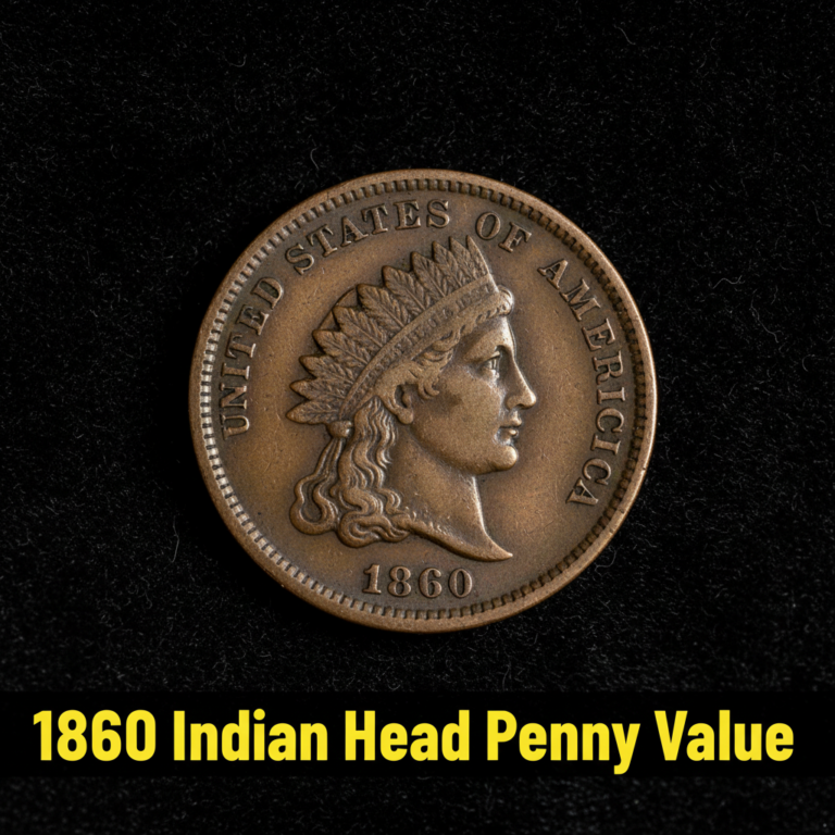 1860 indian head penny value what is your old coin