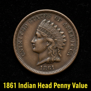 1861 indian head penny value what your old coin c