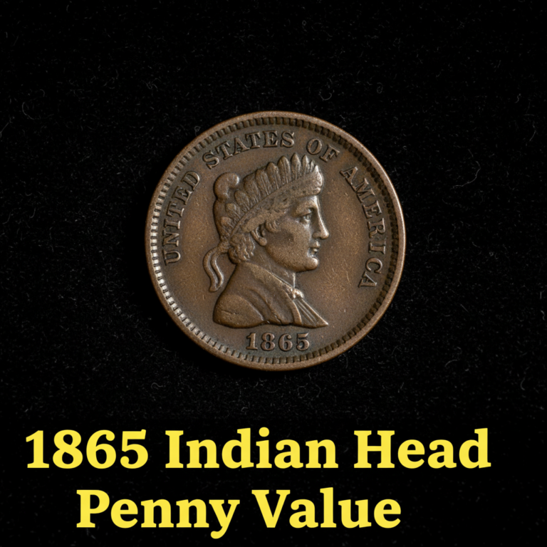 1865 indian head penny value guide how much is you