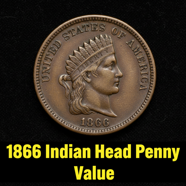 1866 indian head penny value what your old coin c