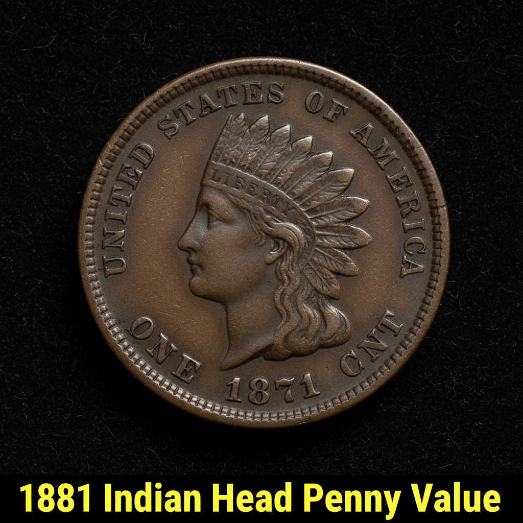 1871 indian head penny value what is this old cent