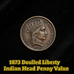 1873 doubled liberty indian head penny value what