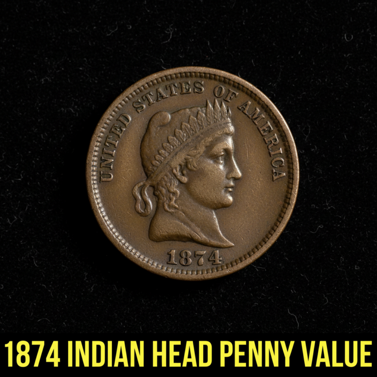 1874 indian head penny value what your old coin i