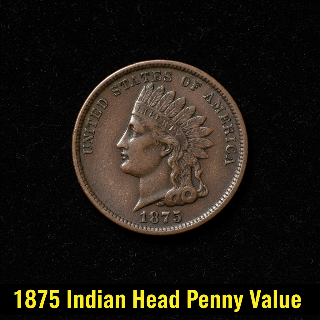 1875 indian head penny value guide what is this ol