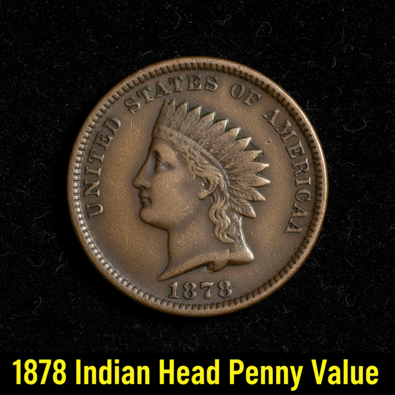1878 indian head penny value what is it worth toda