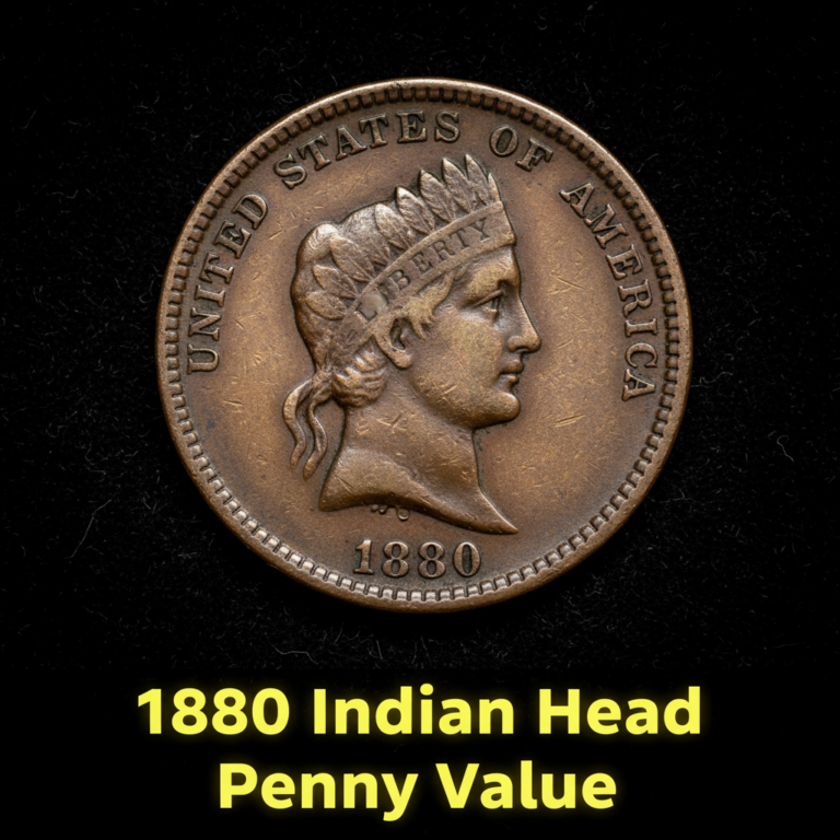 1880 indian head penny value guide what is it wort