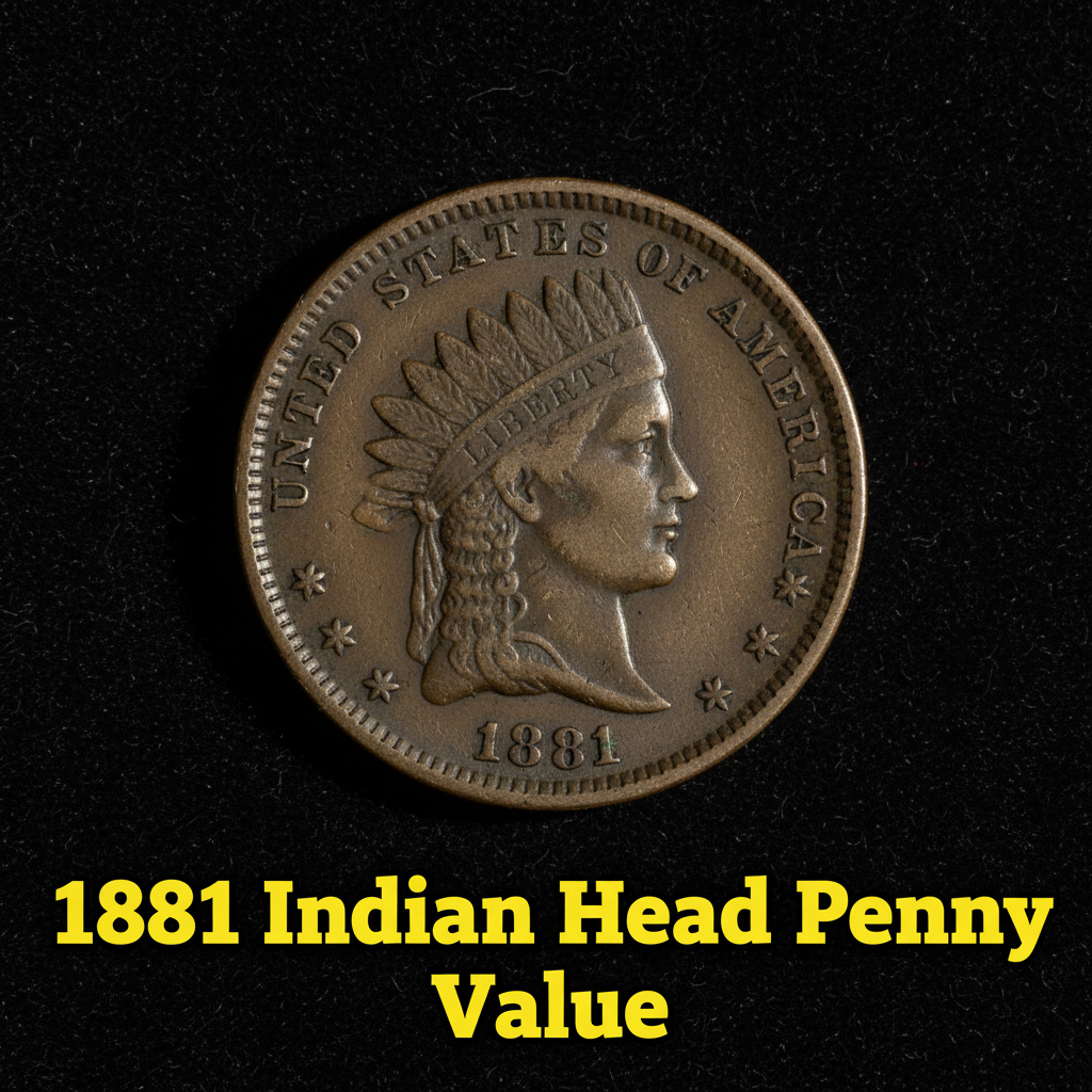 1881 indian head penny value guide what this small