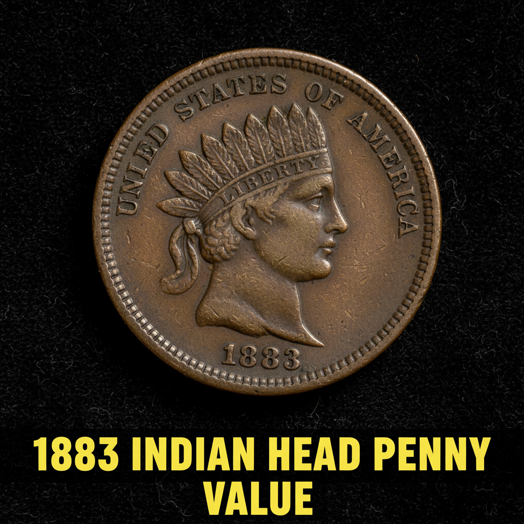 1883 indian head penny value guide how much is you