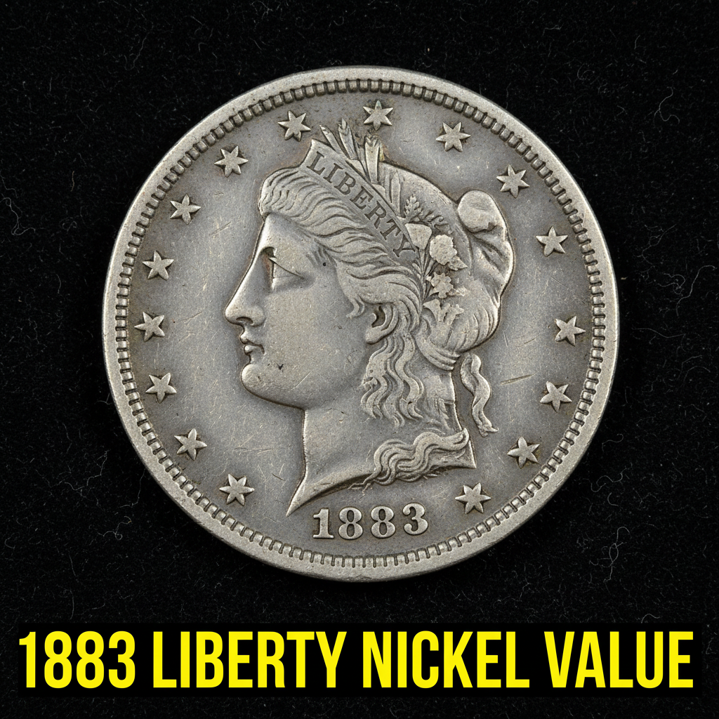 1883 liberty nickel value what is it worth today