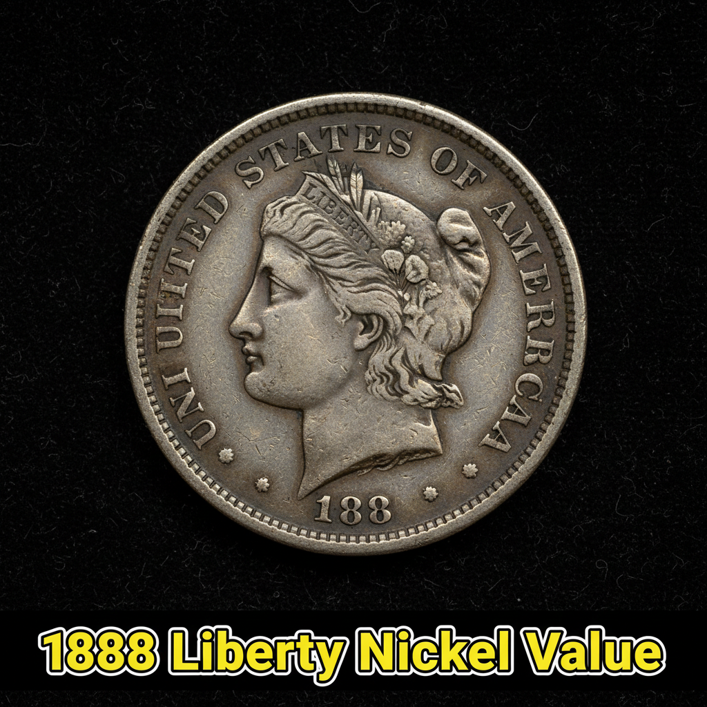 1888 liberty nickel value what its worth and why