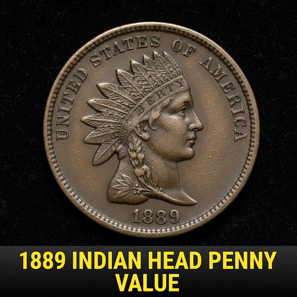 1889 indian head penny value guide what its reall