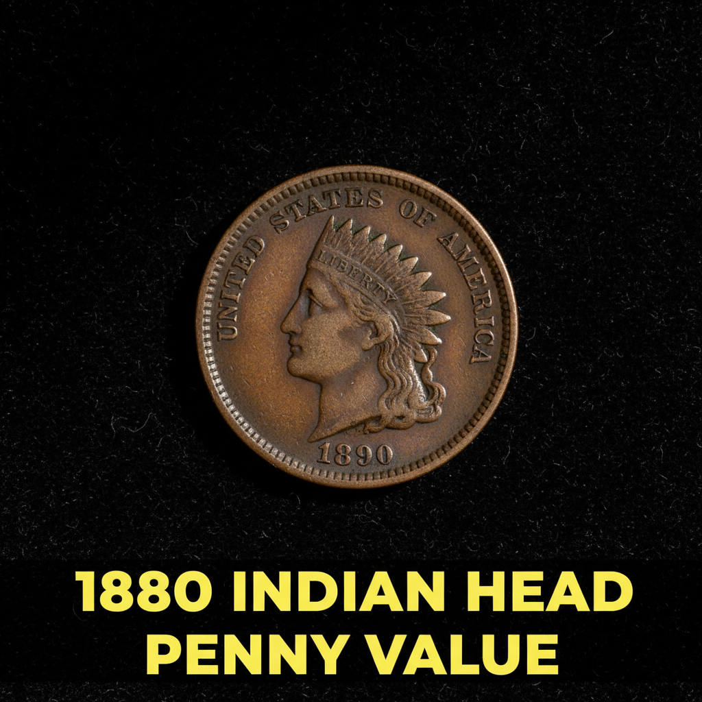 1890 indian head penny value what is this old cent