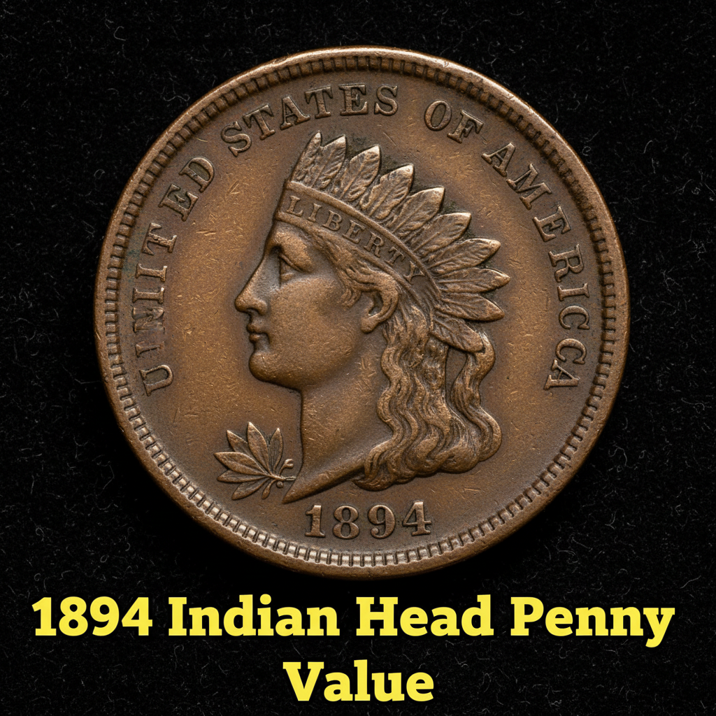 1894 indian head penny value what is this old cent