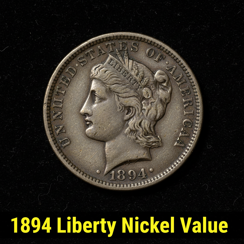1894 liberty nickel value what its worth and why