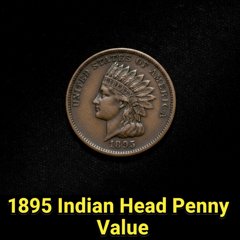 1895 indian head penny value what its worth and w
