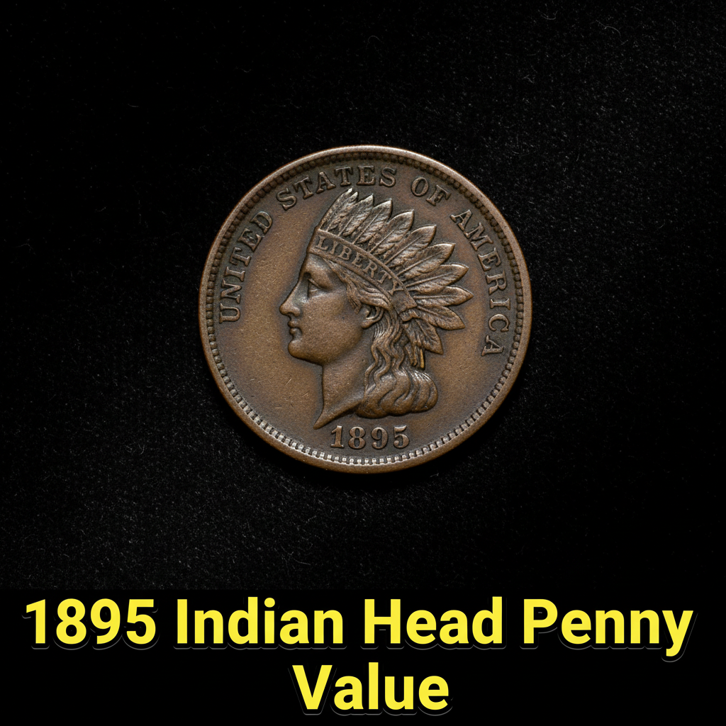1895 indian head penny value what its worth and w