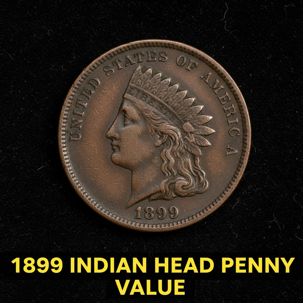 1899 indian head penny value what is it worth toda