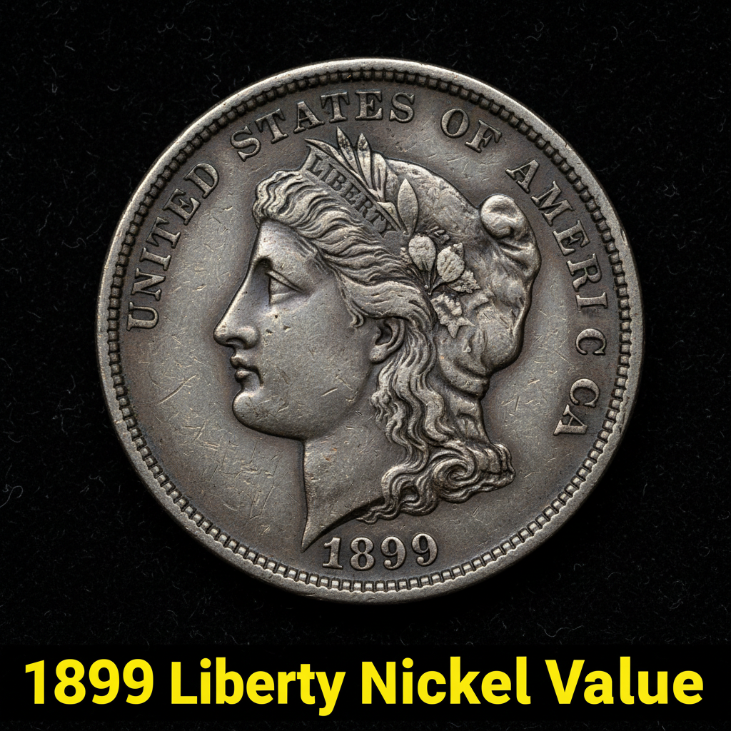 1899 liberty nickel value what is this old coin wo