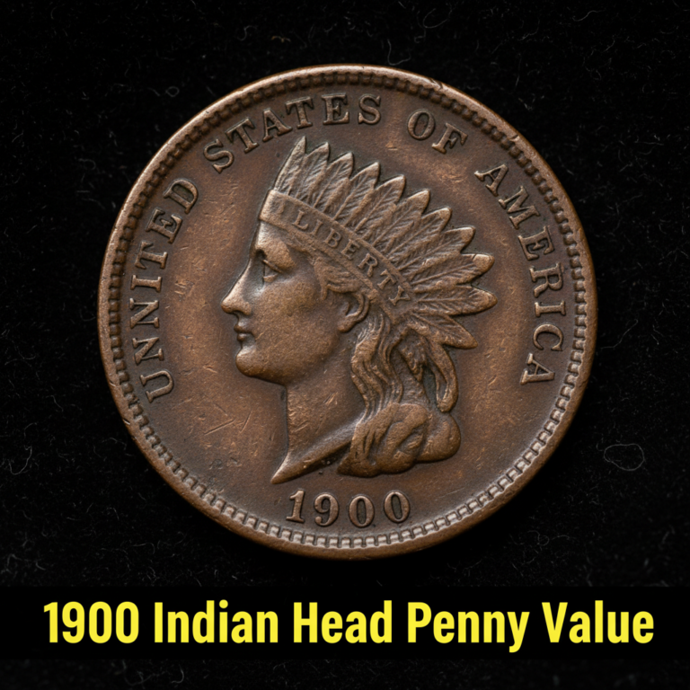 1900 indian head penny value what its worth and w