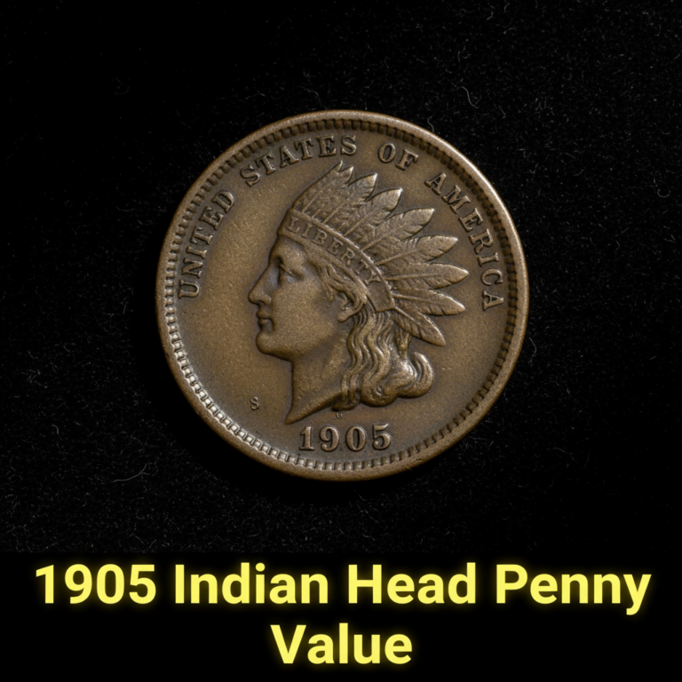 1905 indian head penny value and what its worth t