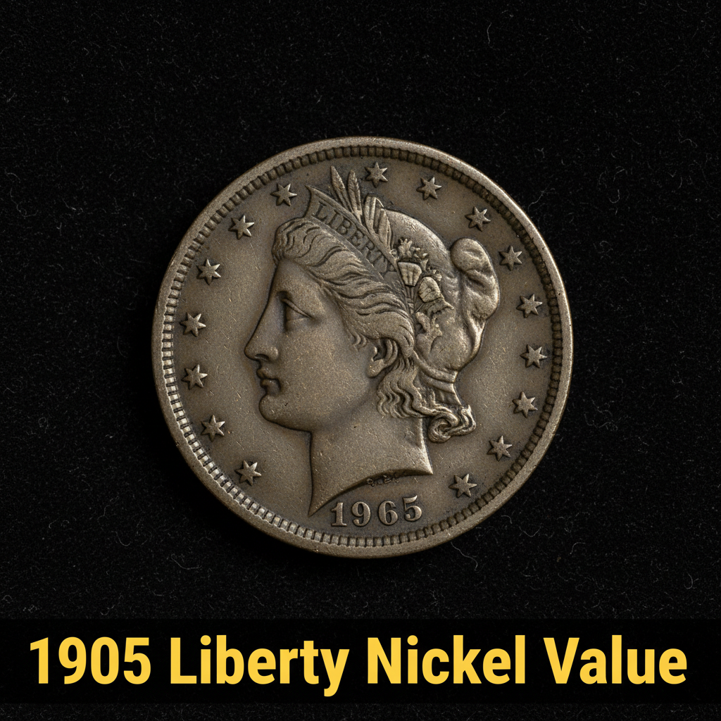 1905 liberty nickel value what its worth and why
