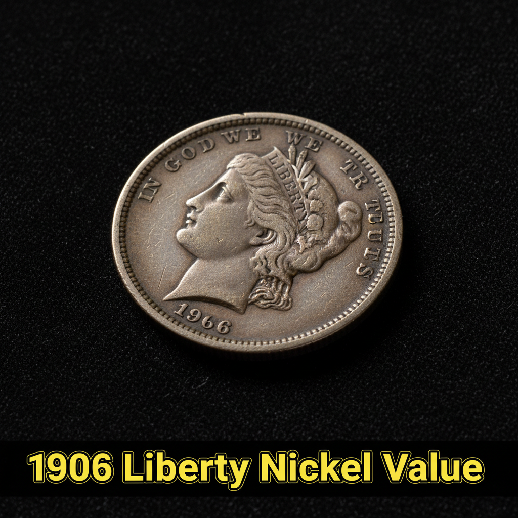 1906 liberty nickel value what its worth and why
