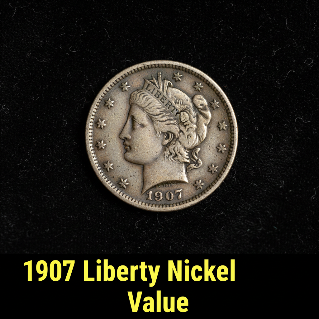 1907 liberty nickel value how much is your old coi