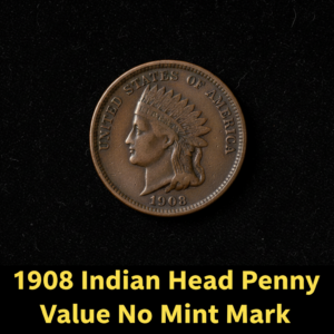1908 indian head penny value with no mint mark wha