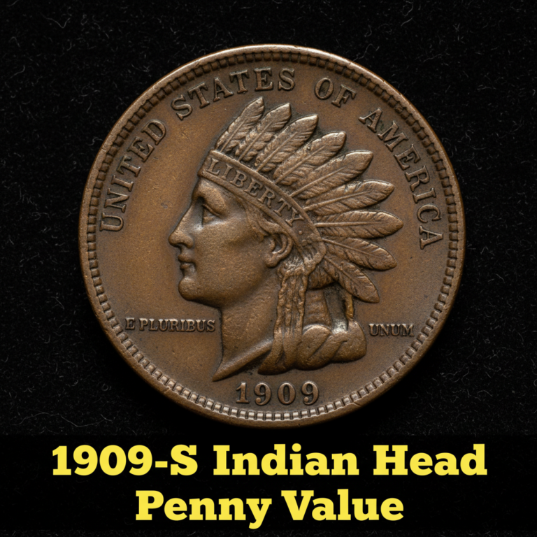 1909 s indian head penny value what its worth and