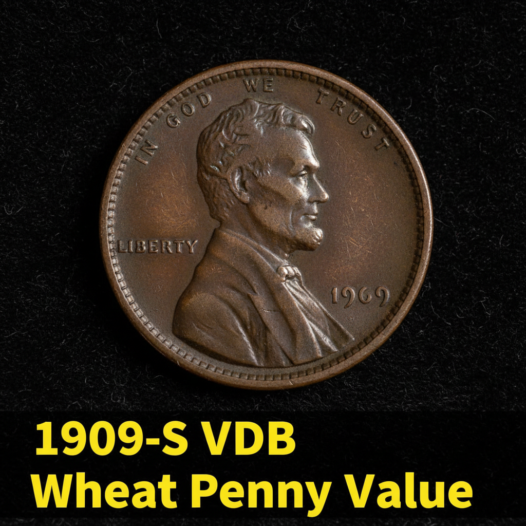 1909 s vdb wheat penny value guide how much is you
