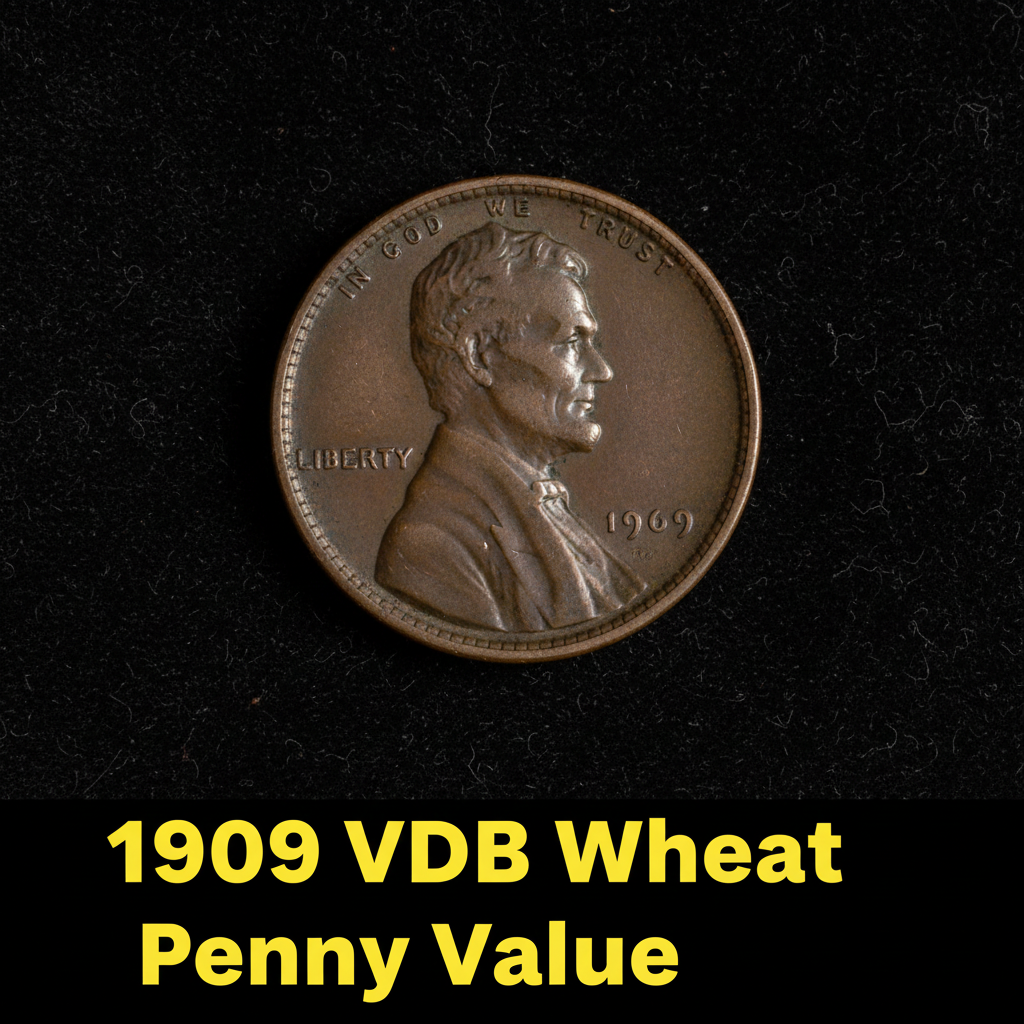 1909 vdb wheat penny value guide how much is yours