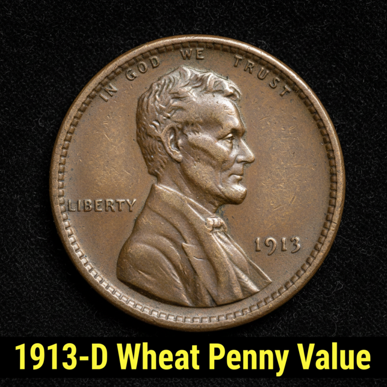 1913 d wheat penny value and what collectors are p