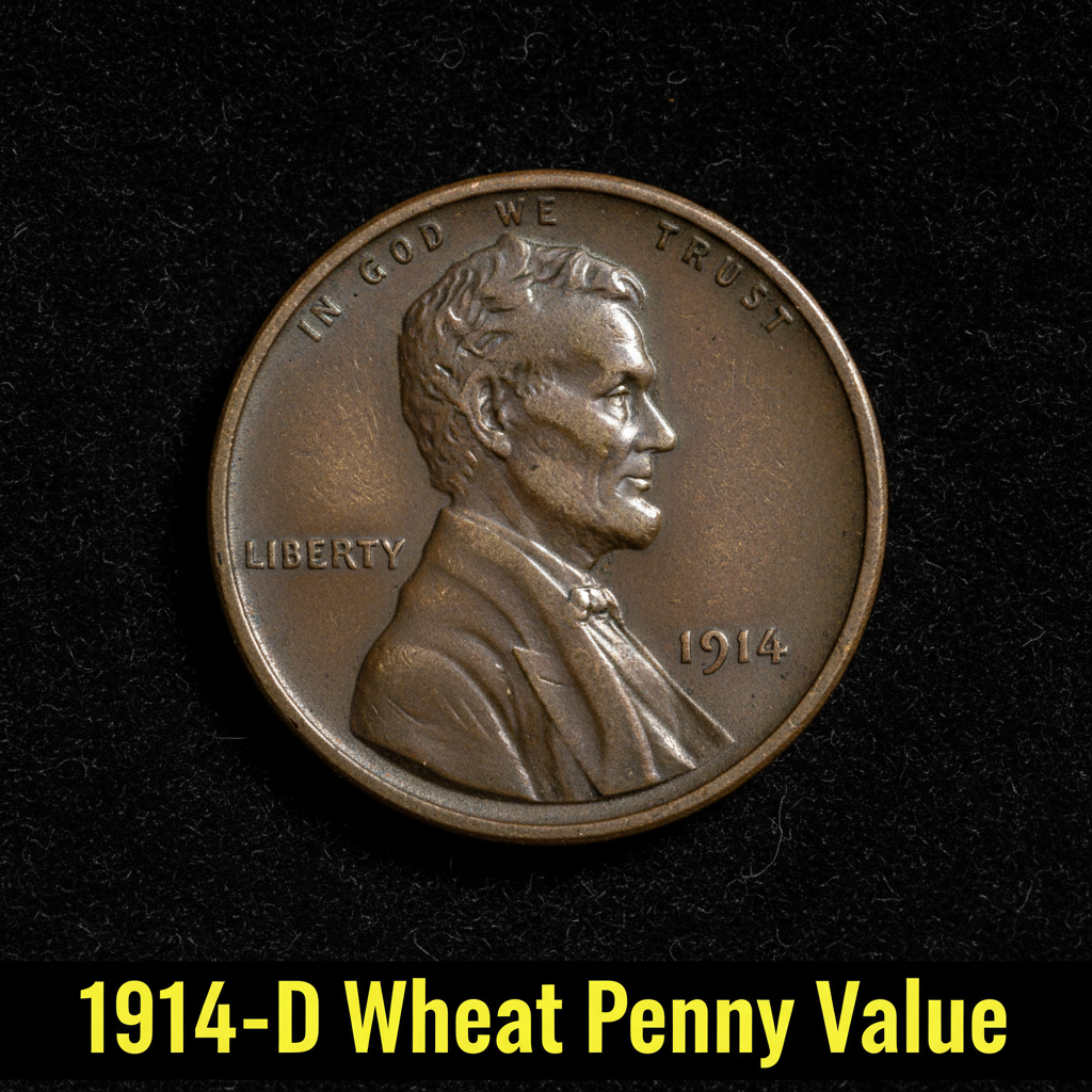 1914 d wheat penny value guide how much is yours w