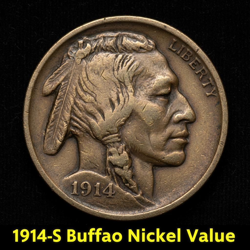 1914 s buffalo nickel value what this rare coin is