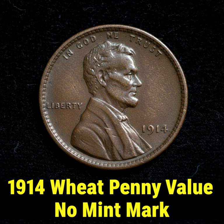 1914 wheat penny value no mint mark what is it wor