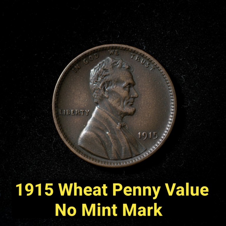 1915 wheat penny value no mint mark what is it wor