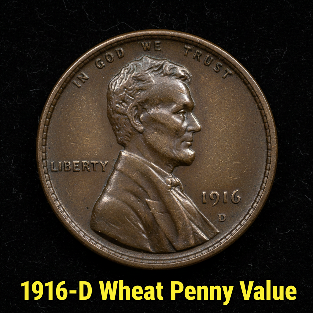 1916 d wheat penny value guide how much is it real