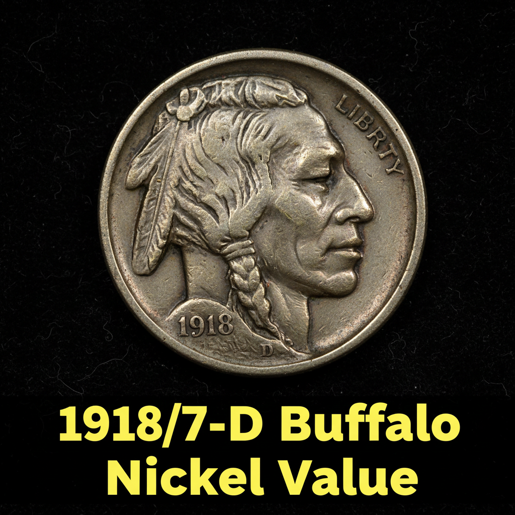 1918 7 d buffalo nickel value what this rare varie