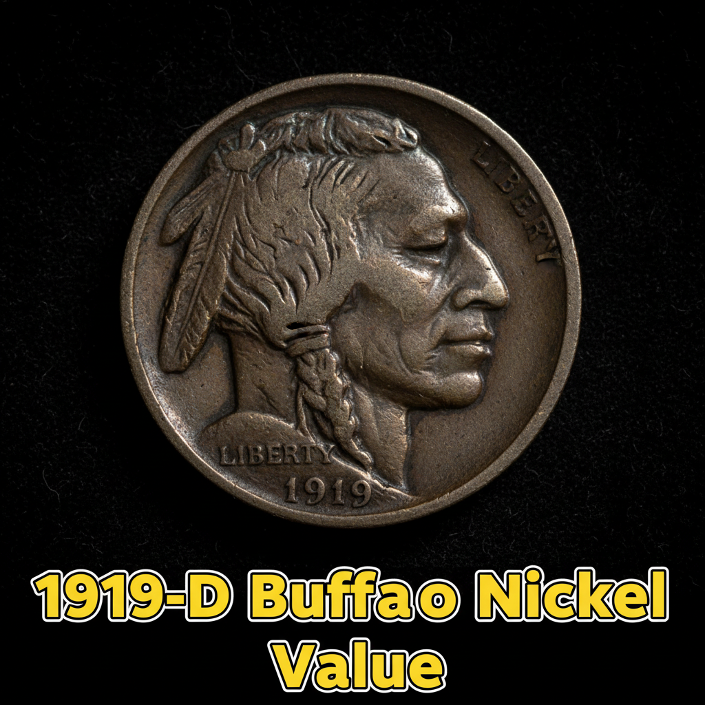 1919 d buffalo nickel value what this denver mint