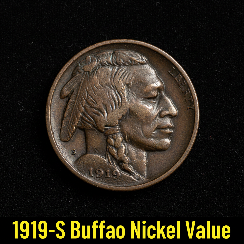 1919 s buffalo nickel value guide what this coin i