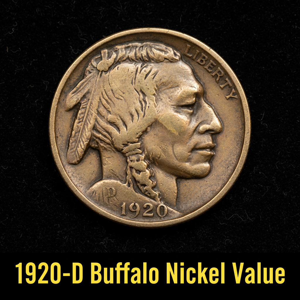 1920 d buffalo nickel value what this denver mint