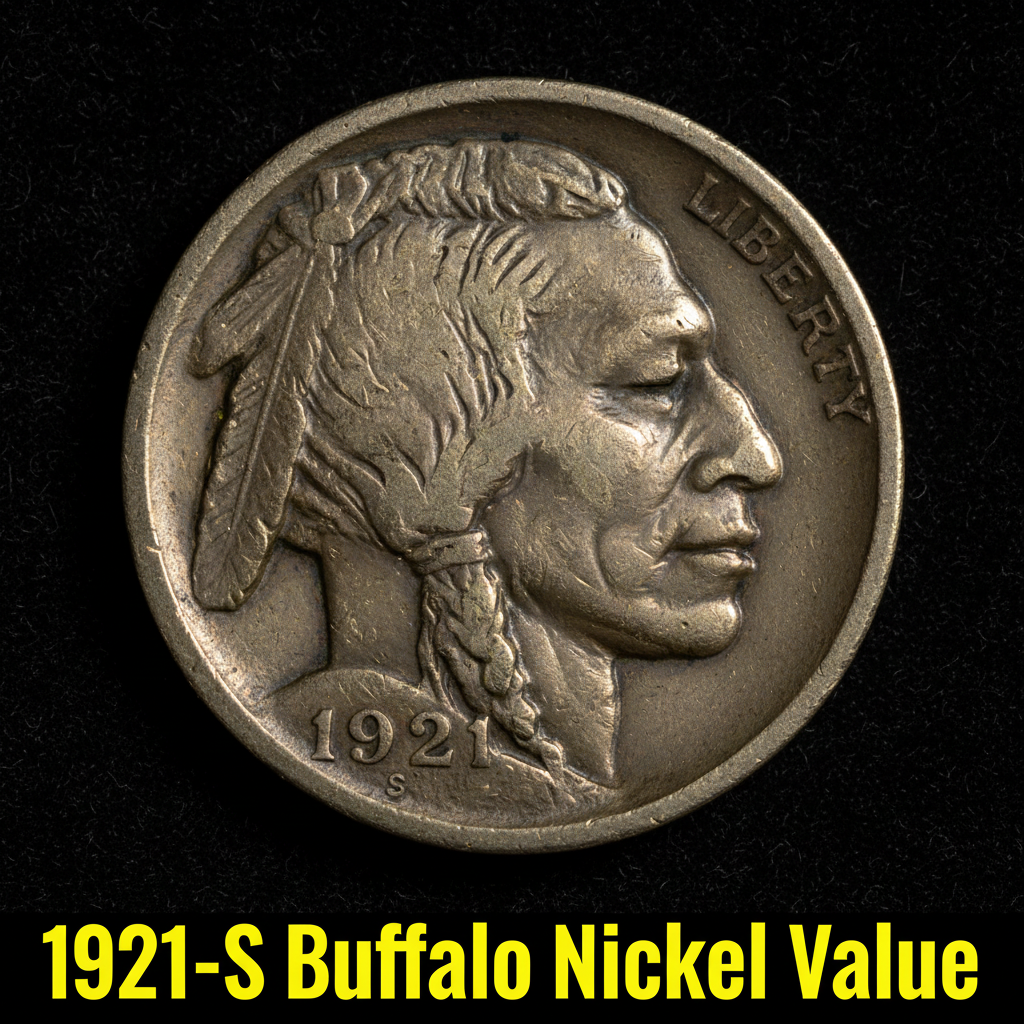 1921 s buffalo nickel value what its worth and wh