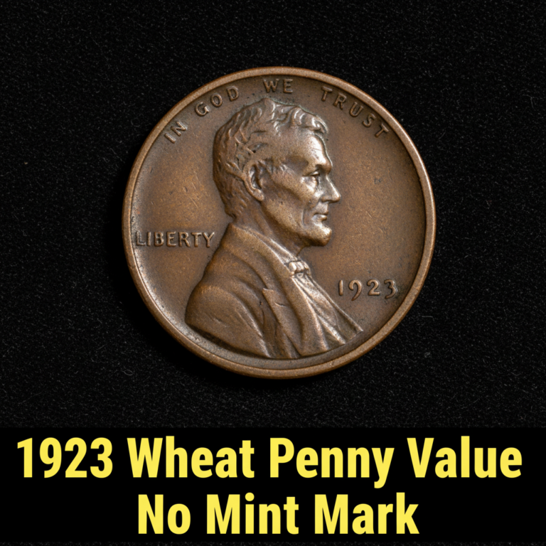 1923 wheat penny value no mint mark and what it co