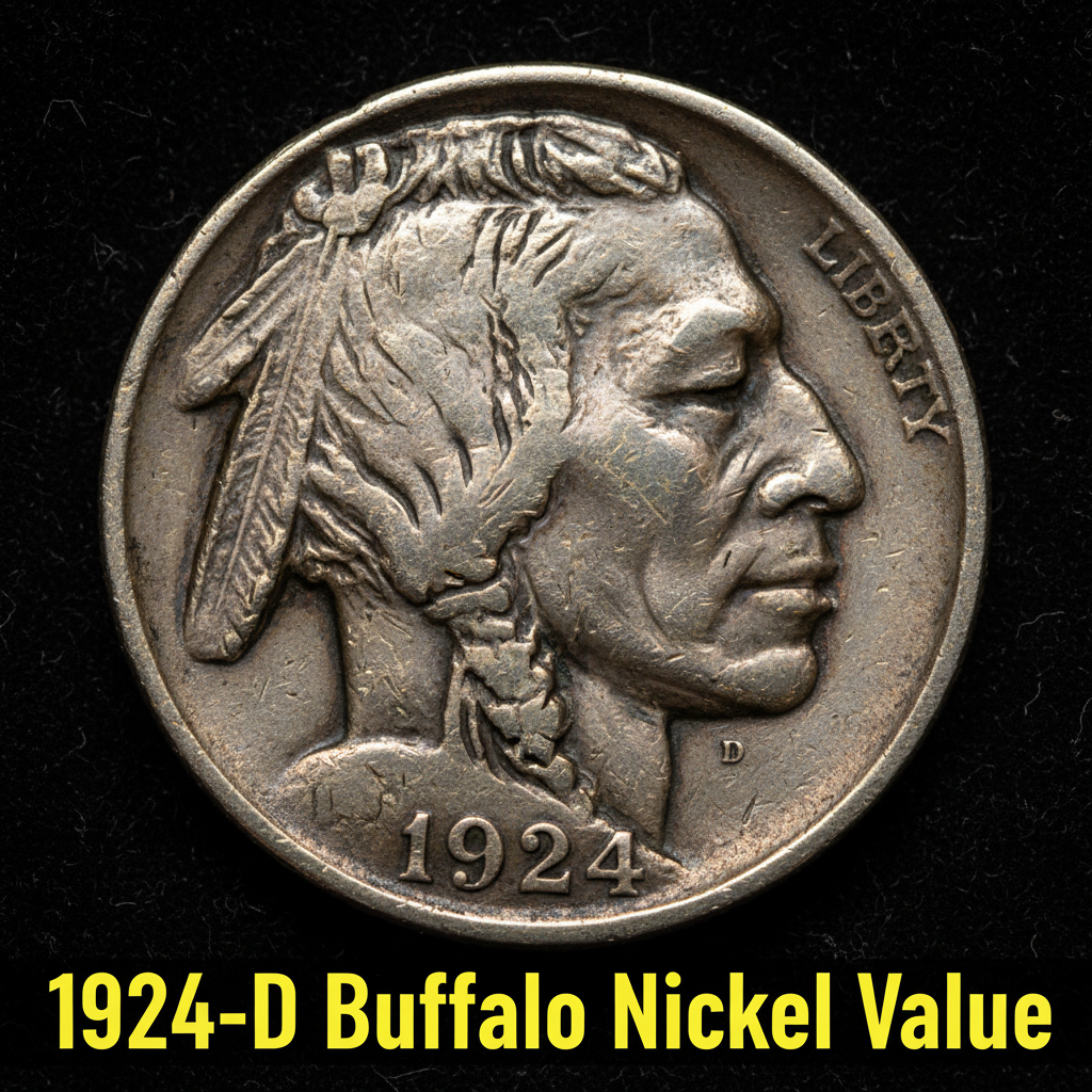 1924 d buffalo nickel value guide how much is your