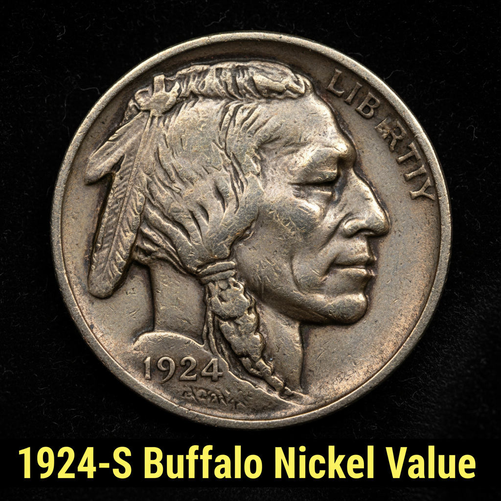 1924 s buffalo nickel value what this classic coin