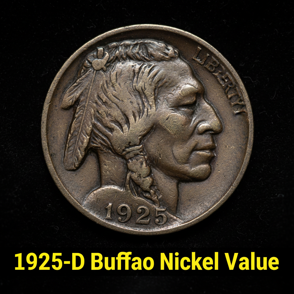 1925 d buffalo nickel value what this denver mint