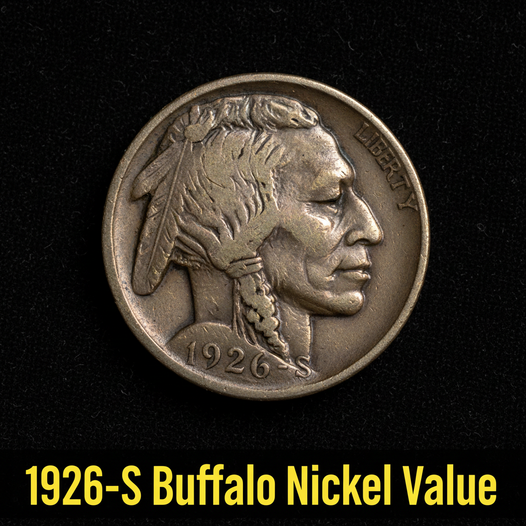 1926 s buffalo nickel value what this rare date is