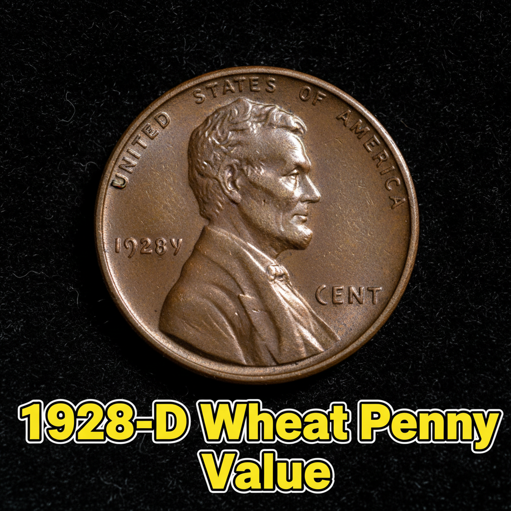1928 d wheat penny value what is this denver coin