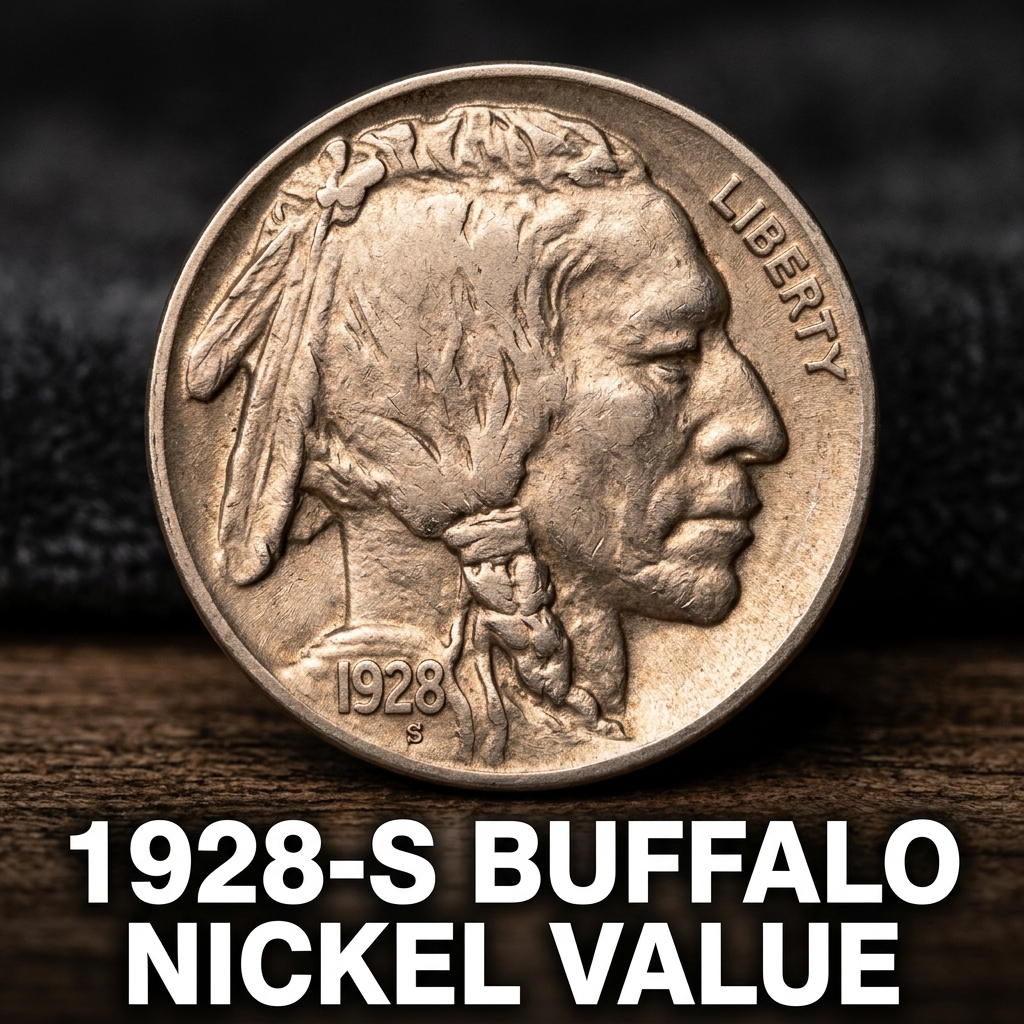 1928 s buffalo nickel value what this san francisc